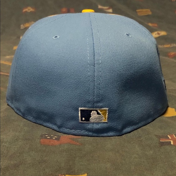 New Era Accessories Lids Hat Drop Powder Blue Piping Collection